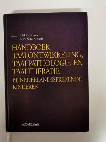 Studieboeken logopedie  beschikbaar voor biedingen