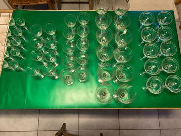 Verres cristal anciens beschikbaar voor biedingen