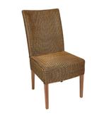 eetkamerstoel Loom riet, Huis en Inrichting, Stoelen, Ophalen, Bruin, Riet of Rotan, Vijf, Zes of meer stoelen