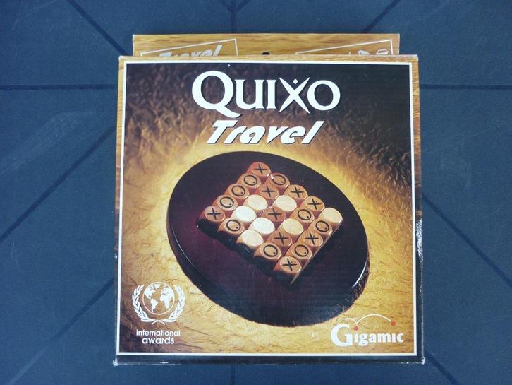 Reisspel - Quixo Travel - Gigamic, Hobby en Vrije tijd, Gezelschapsspellen | Bordspellen, Gebruikt, Een of twee spelers, Reisspel