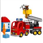 LEGO DUPLO 10592  Le camion de pompiers (usagé, sans boîte), Comme neuf, Duplo, Ensemble complet, Enlèvement ou Envoi