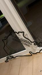 Zelfgemakte kunstwerk van metaal nurburgring, Ophalen of Verzenden