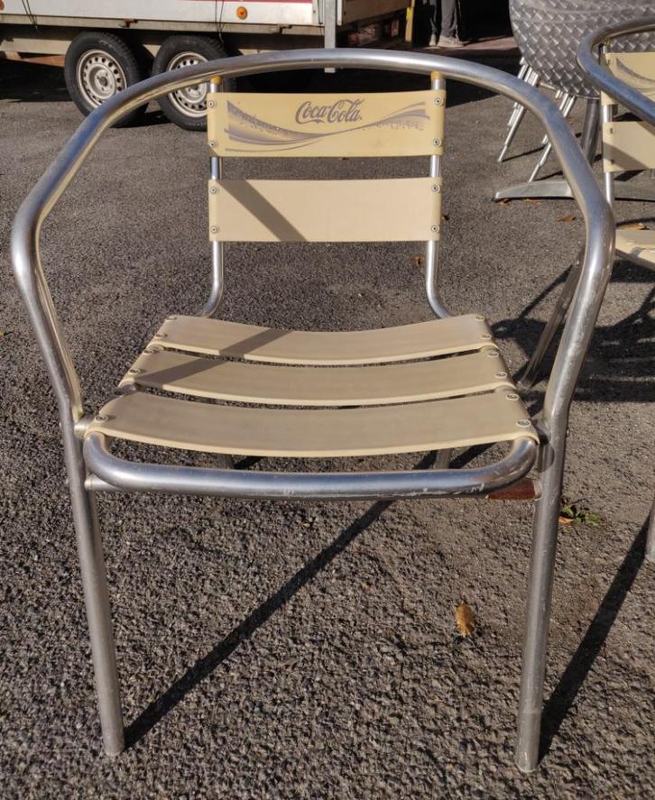 Coca Cola terrasstoel, Verzamelen, Merken en Reclamevoorwerpen, Gebruikt, Gebruiksvoorwerp, Ophalen