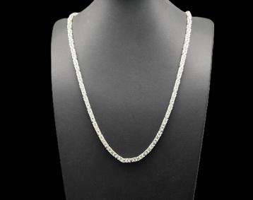 Zilveren konings ketting.Nieuw Ongedragen. 70 Gram.2025/587. beschikbaar voor biedingen