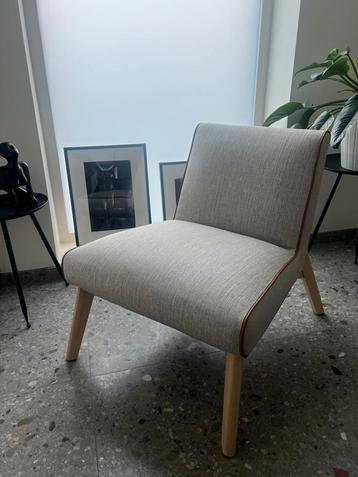 Fauteuil scandinave restylisé - design vintage beschikbaar voor biedingen