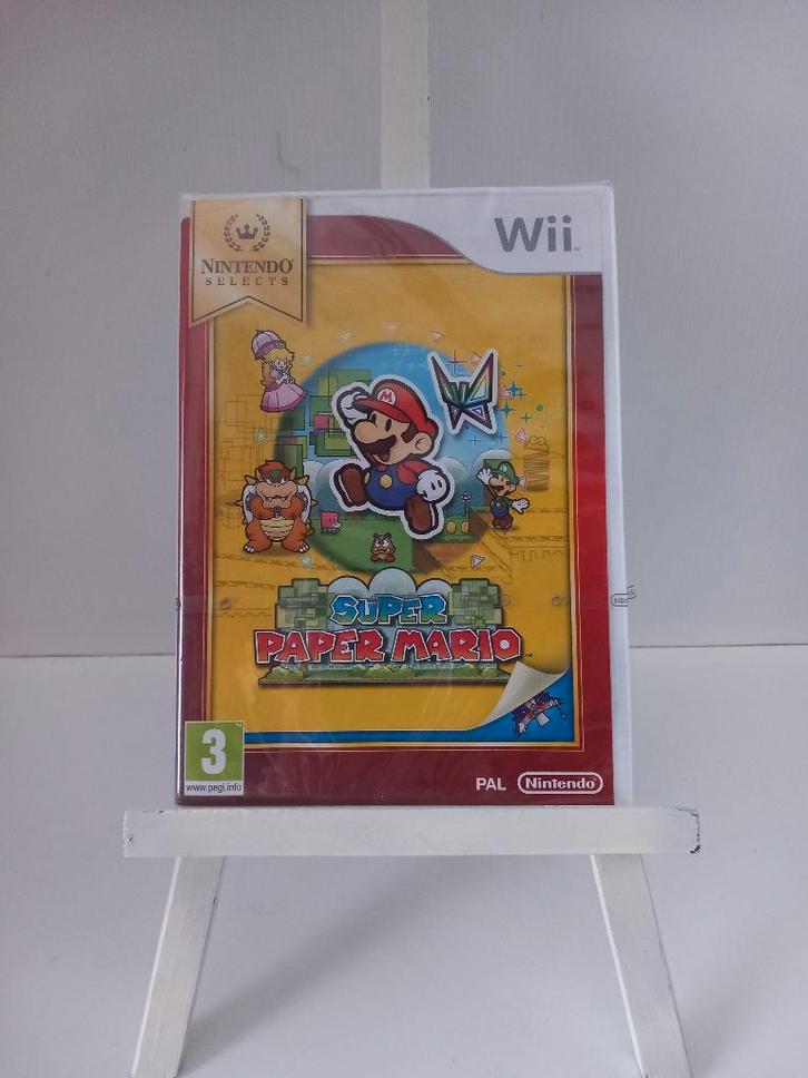 Super Paper Mario (WII), Games en Spelcomputers, Games | Nintendo Wii, Nieuw, Avontuur en Actie, 1 speler, Vanaf 3 jaar, Verzenden