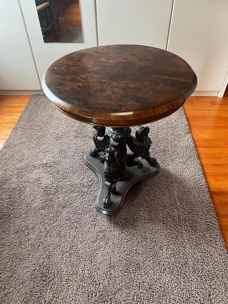 Mahoniehouten Acajou Mechelse tafel, Antiek en Kunst, Antiek | Meubels | Tafels, Ophalen