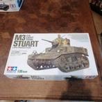 M3 Stuart Tamiya 1/35, Hobby en Vrije tijd, Gebruikt, Tank, 1:32 tot 1:50, Ophalen of Verzenden