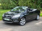 Ford Focus Cabrio - 1.6i - 67d km - 1e hand - AC/ZV-Garantie, Stof, Cabriolet, Zwart, Bedrijf