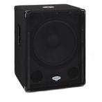 Subwoofer Samson DB1800A  18''  actif 500w RMS - 1000W Max, TV, Hi-fi & Vidéo, Enceintes, Enlèvement, Utilisé, 120 watts ou plus