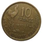 FRANCE..10 francs Guiraud 1951 non nettoyée et patinée, Verzenden, Frankrijk, Losse munt