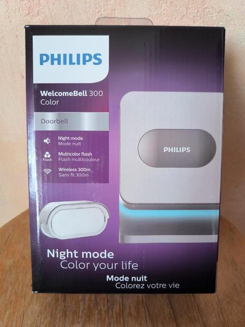 Philips WelcomeBell 300 color DES7500DCH/10, Maison & Meubles, Sonnettes, Comme neuf, Enlèvement ou Envoi