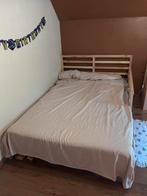 Gratis bed 1m40 inclusief matras en lattenbodem, Huis en Inrichting, Slaapkamer | Bedden, Ophalen, Zo goed als nieuw