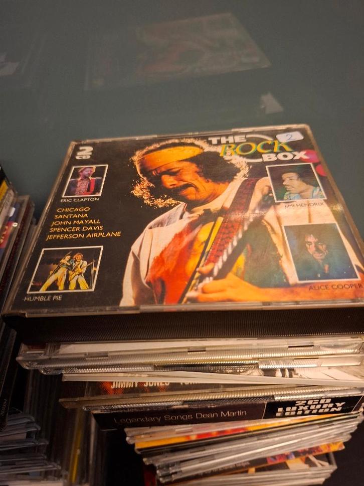 cd - various - the rock box - 2cd, CD & DVD, CD | Rock, Utilisé, Autres genres, Enlèvement ou Envoi