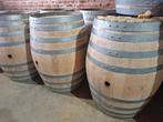 Grote wijntonnen 300l  - 400l & 500l als waterton id tuin, Ophalen, Zo goed als nieuw