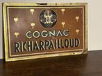 Blikken reclamebord Cognac Richarpailloud, F Bouchet, Ophalen, Reclamebord
