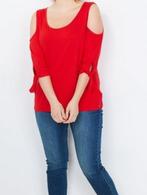 LenaLena by JBC-Blouse rouge-manches 3/4 - taille 48 - NEW, JBC, Taille 46/48 (XL) ou plus grande, Rouge, Envoi