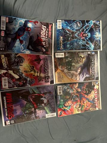 Marvel en DC Comics  beschikbaar voor biedingen