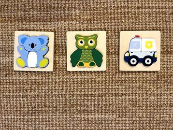 Prachtige houten puzzels beschikbaar voor biedingen