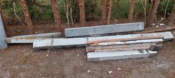 linteel, beton balken met ijzer beschikbaar voor biedingen