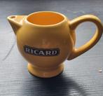 Carafe Ricard vintage 150 ml en porcelaine jaune ,8cm haut