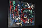 Uniek abstract schilderij Jan Darna 1901 - 1974, Antiek en Kunst, Ophalen