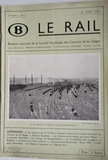 Revues le Rail SNCB 1939/40