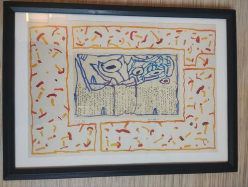 Pierre Alechinsky, Antiek en Kunst, Kunst | Litho's en Zeefdrukken, Ophalen of Verzenden
