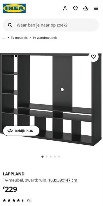 IKEA LAPONIE BLANCHE D'UNE VALEUR DE 229,00€