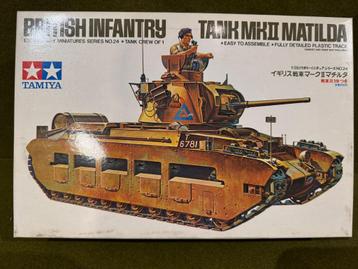 Tamiya 1/35 35024 British Infantry tank Matilda MK II beschikbaar voor biedingen