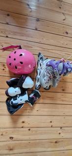 Oxelo-schaatsen met helm en beschermers, Sport en Fitness, Skeelers, Ophalen of Verzenden, Kinderen