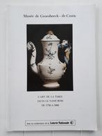 L'art de la table dans le Namurois de 1750 à 1900., Livres, Art & Culture | Arts plastiques, Utilisé, Enlèvement ou Envoi, Collectif