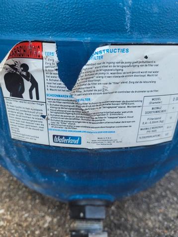 Zandfilterpomp beschikbaar voor biedingen