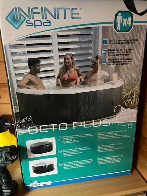 INFINITY OCTO PLUS SPA, Tuin en Terras, Bubbelbaden en Hottubs, Nieuw, Opblaasbaar, Afdekzeil, Ophalen