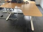 Hoekbureau (rechts) - ikea BEKANT - 160x110cm, Maison & Meubles, Bureaux, Enlèvement, Réglable en hauteur, Comme neuf, Bureau