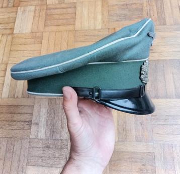 wo2 Duitse Peküro infanterie kepie schirmmütze visor  beschikbaar voor biedingen