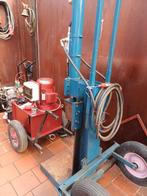 Fendeuse de bûches 9T + groupe hydraulique 400V, Enlèvement, Utilisé