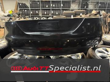 Achterbumper gebruikt zwart LZ9Y Audi TT MK2 8J beschikbaar voor biedingen