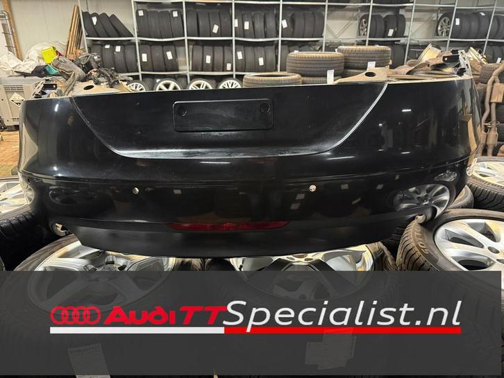 Achterbumper gebruikt zwart LZ9Y Audi TT MK2 8J, Auto-onderdelen, Carrosserie, Bumper, Audi, Achter, Gebruikt, Ophalen of Verzenden