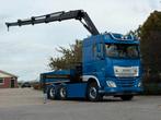 DAF XF 460 SHOW!SPECIAL!6x4! HIAB 24TM CRANE/KRAN/TREKKER/BA, Auto's, Automaat, Achterwielaandrijving, Leder, Bedrijf