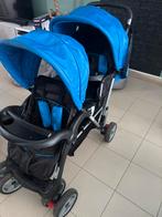 Buggy voor 2 kindjes, Ophalen, Gebruikt, Duomodel