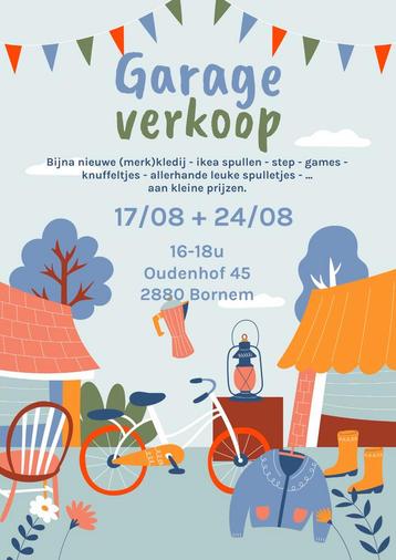 Garageverkoop, Enlèvement, Comme neuf
