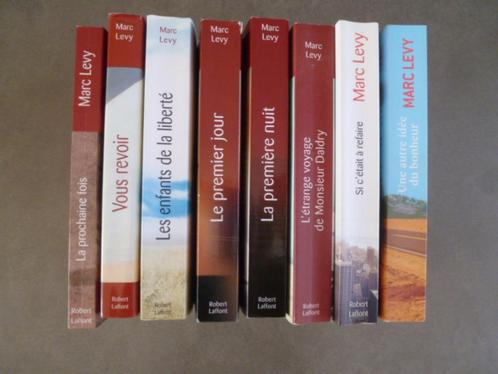8 romans de Marc LEVY grands formats, Livres, Science-fiction, Utilisé, Enlèvement ou Envoi