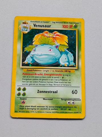 Venusaur #18 Pokemon Base Set 