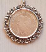 Nederland 10 gulden 1970 in zilveren munthanger 0.835, Postzegels en Munten, Munten | Nederland, Koningin Juliana, Verzenden, Zilver