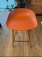 Hay barkruk 75cm met eikenhouten onderstel - 5 stuks te koop, Huis en Inrichting, Barkrukken, Ophalen of Verzenden, Zo goed als nieuw