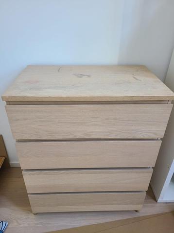 IKEA Malm dressoir met 4 laden beschikbaar voor biedingen