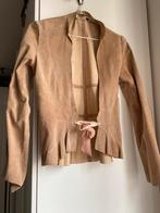 Nougat suede, Kleding | Dames, Ophalen of Verzenden, Zo goed als nieuw