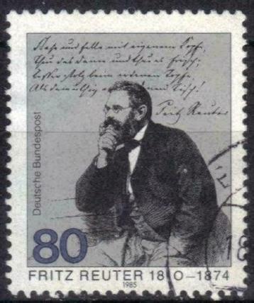 Duitsland Bundespost 1985 - Yvert 1095 - Fritz Reuter (ST)