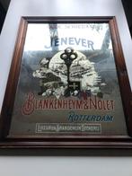 Oude glas spiegel van jenever, Verzamelen, Ophalen, Gebruikt, Reclamebord